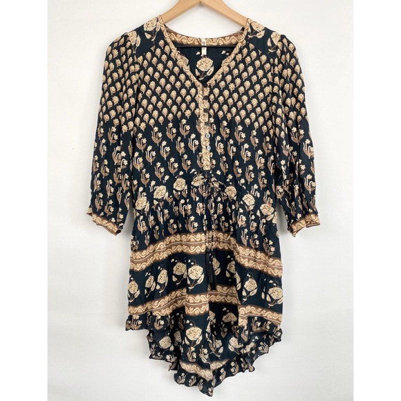 Spell and The Gypsy Collective Royale Charcoal Playdress - Size S - Picture 5 of 15